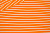 ОЕ Футер 2х нитка петля полоска oranj 2063 190гр 190см рулон